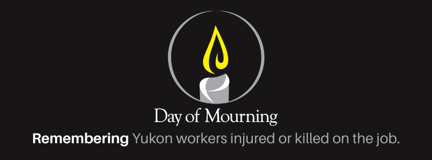 Day of mourning candle